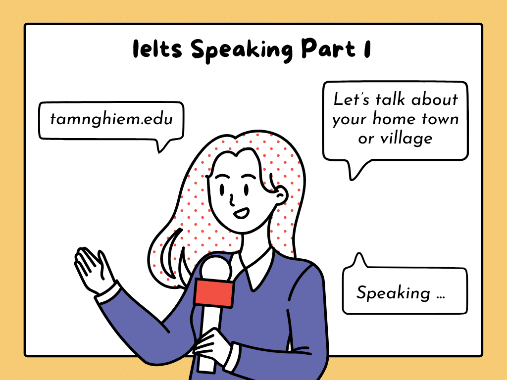 Ielts Speaking Part 1: Home town or Village