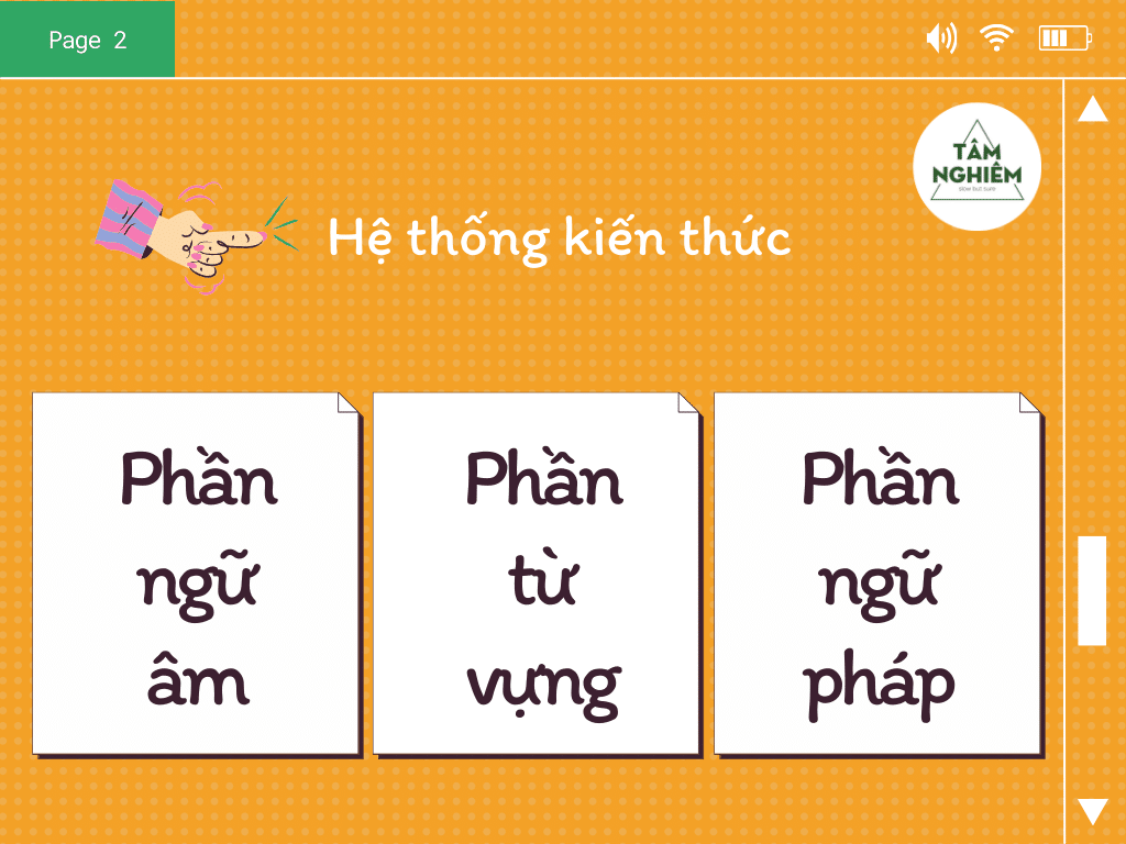 Các phần trọng tâm ôn tập trong hệ thống kiến thức tiếng anh thi THPT