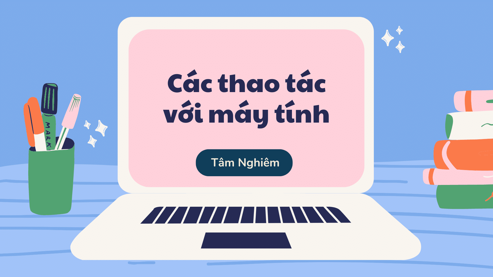 Các thao tác với máy tính tiếng anh là gì? 