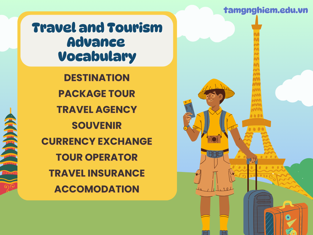 Travel and Tourism Advance Vocab