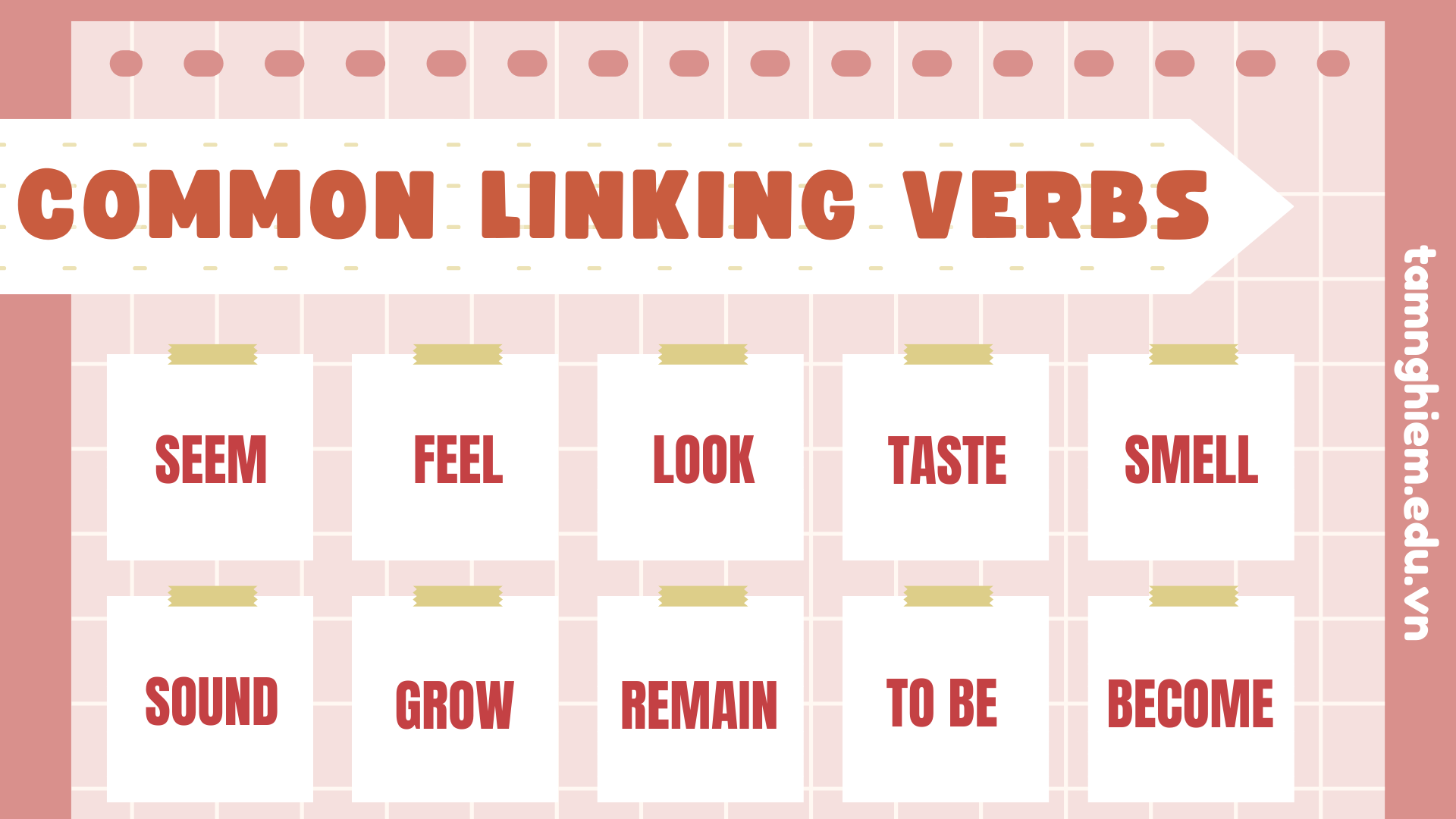Linking Verbs: Kiến thức ngữ pháp và các động từ nối thông dụng 2