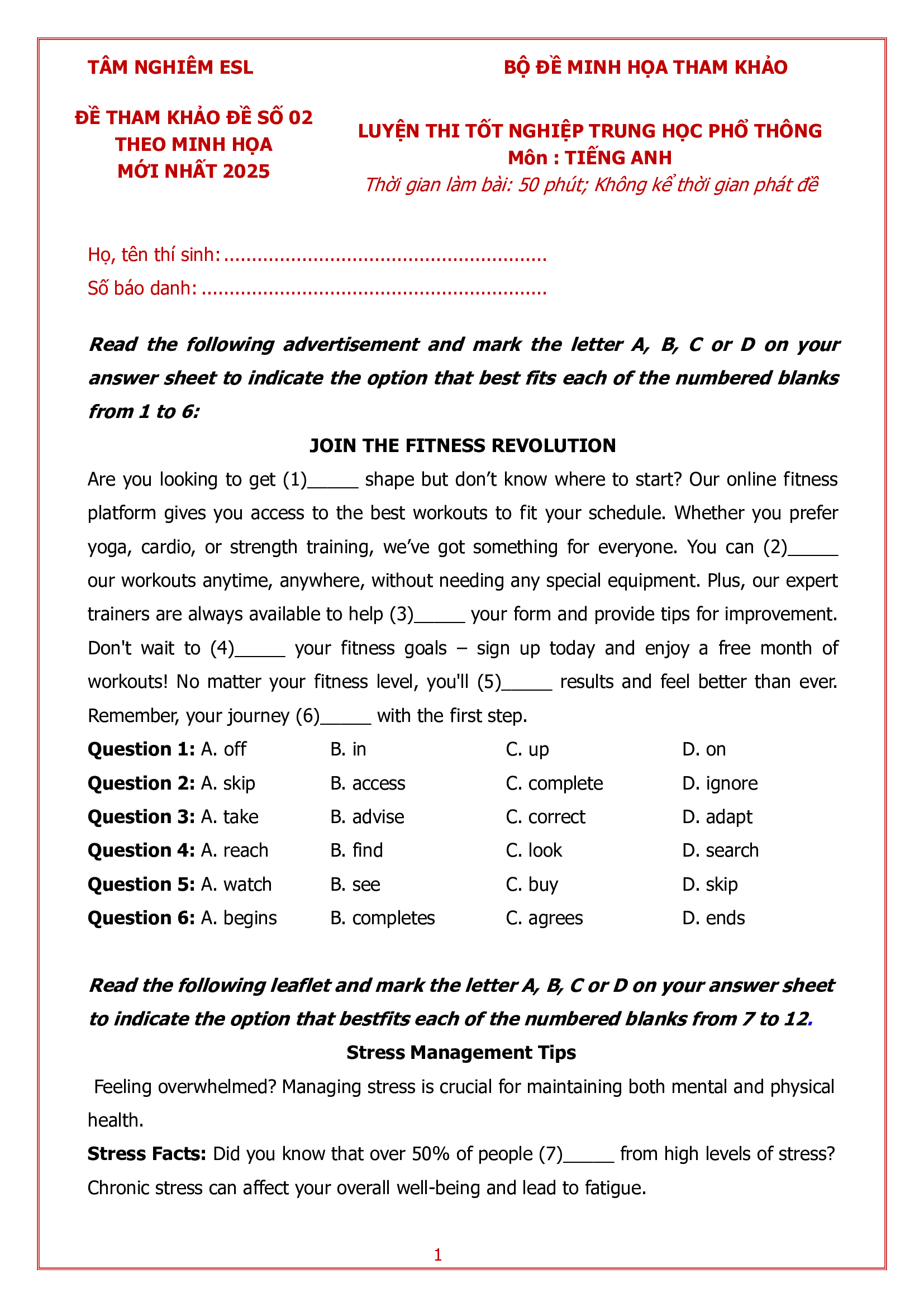 Đề 2
