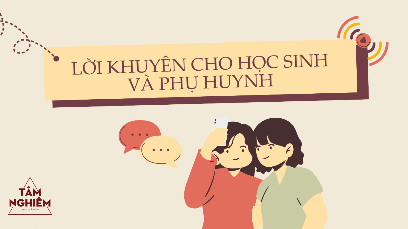 Lời khuyên cho học sinh và phụ huynh.tn