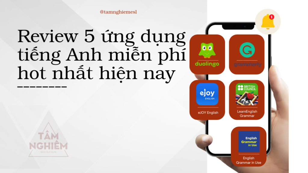 Review 5 ứng dụng tiếng Anh miễn phí hot nhất hiện nay